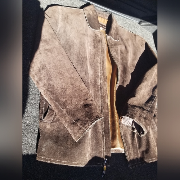 ***SOLD*** NWOT MARC NEW YORK Leather Suede Jacket SMALL - Picture 3 of 13